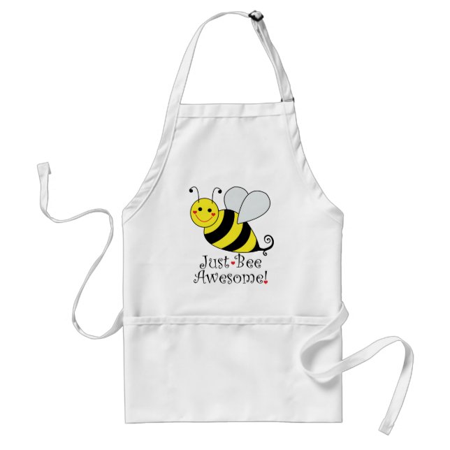 Nur Phantastische Niedliche Hummel Biene Schürze (Vorne)
