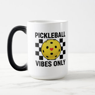 Nur Pickleball Vibes Verwandlungstasse