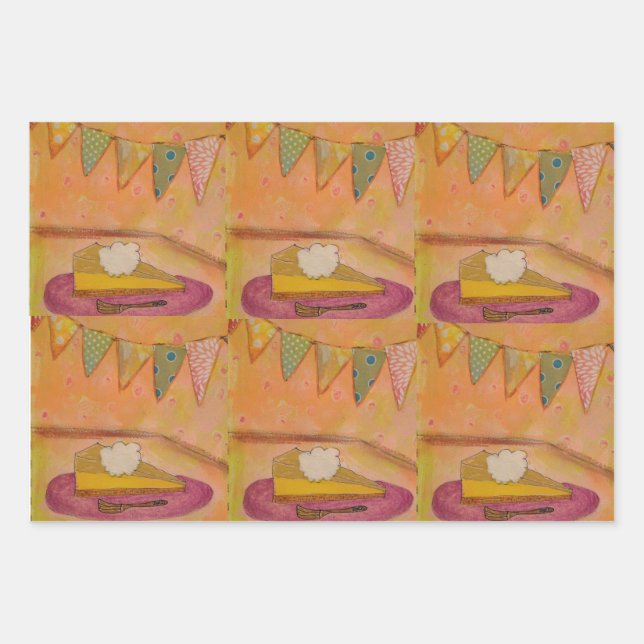 Nur Pie Geschenkpapier Set (Vorderseite)