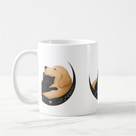 Nur positive Pfoten Stimmung Tasse