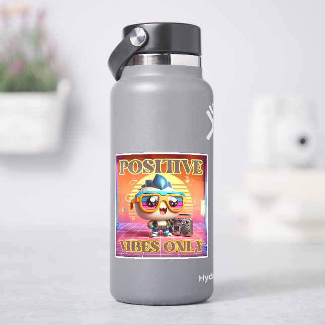 Nur Positive Rücken, Positivität verteilen Aufkleber (HydroFlask)