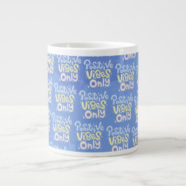 Nur positive Vibes Jumbo-Tasse