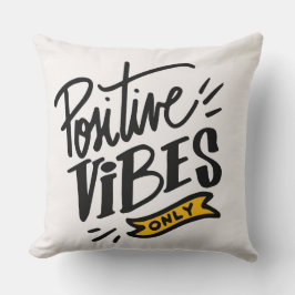 Nur positive Vibes Kissen