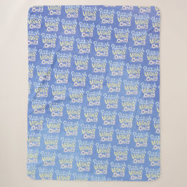 Nur positive Vibes Sherpadecke