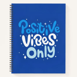 Nur positive Vibes Spiralblock Notizbuch