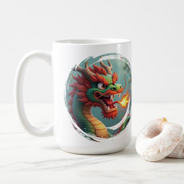 Nur positive Vibes Tasse (Mit Donut)