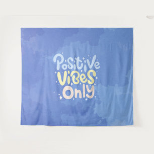 Nur positive Vibes Wandteppich