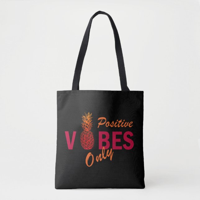 nur positive Visionen Tasche (Vorderseite)