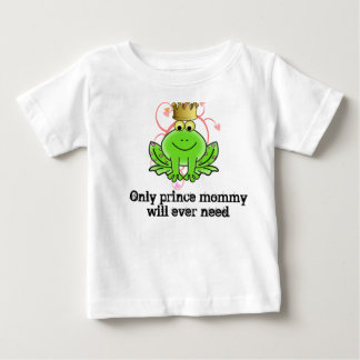 Nur Prinzessin Mommy wird jemals eine Babyaufliege Baby T-shirt