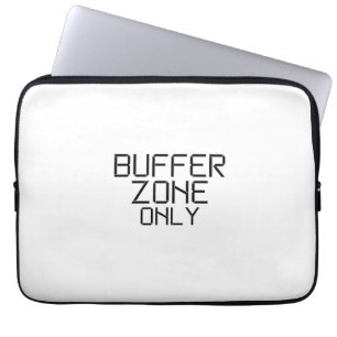 Nur Pufferzonen-Minimalist-Industrie-Laptop Laptopschutzhülle
