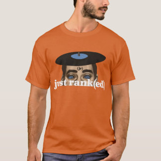 Nur Rangliste Kopf Logo T-Shirt