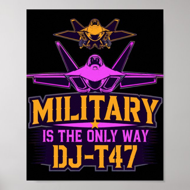 Nur Raptor DJ-t47 Poster (Vorne)