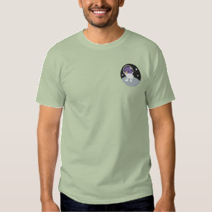 Nur Raum Tweep Gesellschafts-Logo Besticktes T-Shirt