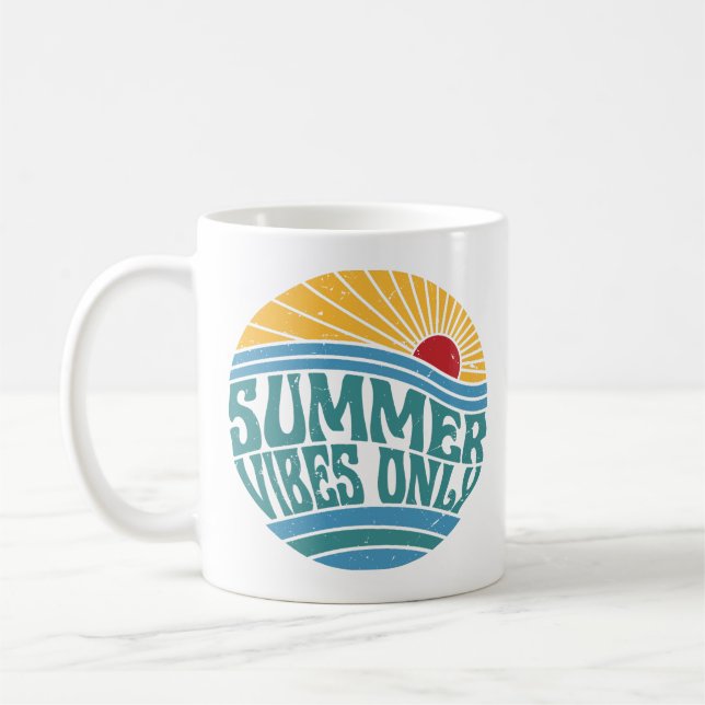 Nur Retro Summer Vibes Kaffeetasse (Links)
