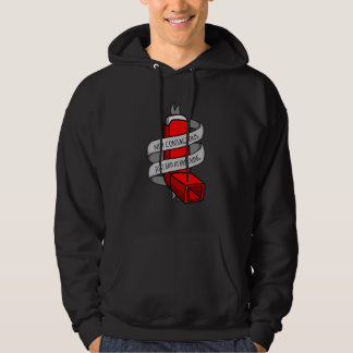 Nur schlecht im Atmen Asthma Bewusstsein Monat Gra Hoodie