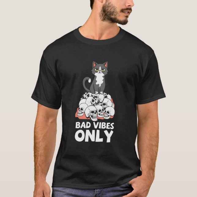 Nur schlechte Katze T-Shirt (Vorderseite)