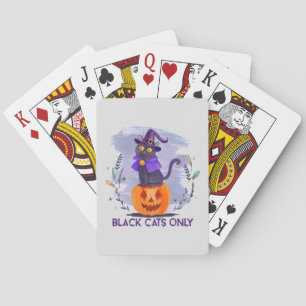Nur schwarze Katze Spielkarten