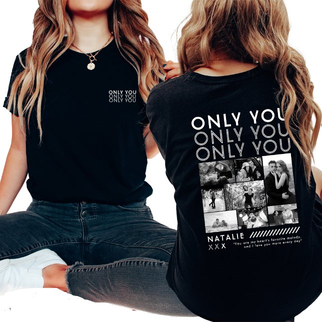 Nur Sie Foto Collage Picture Shirt für Boyfriend (Von Creator hochgeladen)