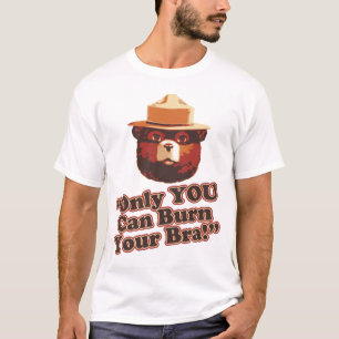 Nur Sie können Ihr BH-lustiges Shirt brennen