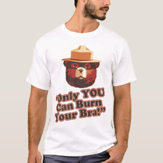 Nur Sie können Ihr BH-lustiges Shirt brennen