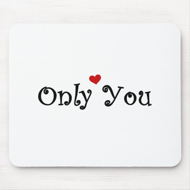 Nur Sie Mousepad (Vorne)