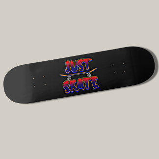 Nur Skate Skateboard Red Blue Skateboarder