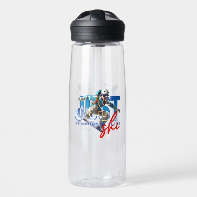 Nur Ski | 740ml Trinkflasche (Vorne)