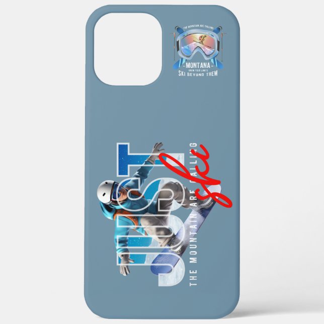 Nur Ski | Case-Mate iPhone Hülle (Rückseite)