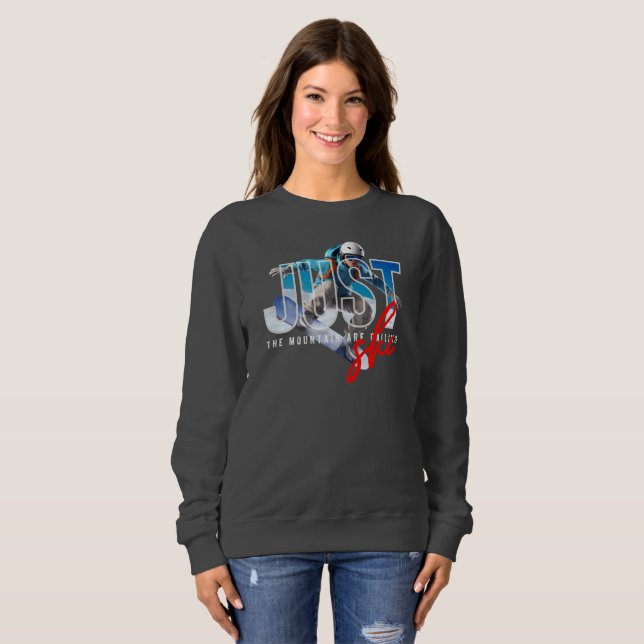 Nur Ski | Frauen Sweatshirt (Vorne ganz)