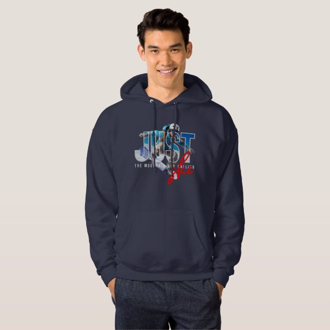 Nur Ski | Männerhoodie Hoodie (Vorne ganz)