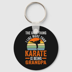 Nur so wie Karate ist Opa Marti Schlüsselanhänger
