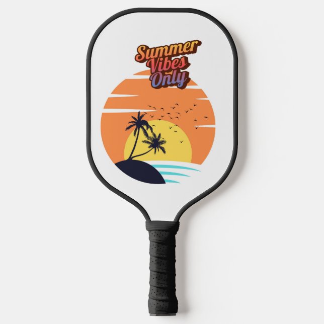Nur Sommervibes l Pickleball Schläger (Vorderseite)