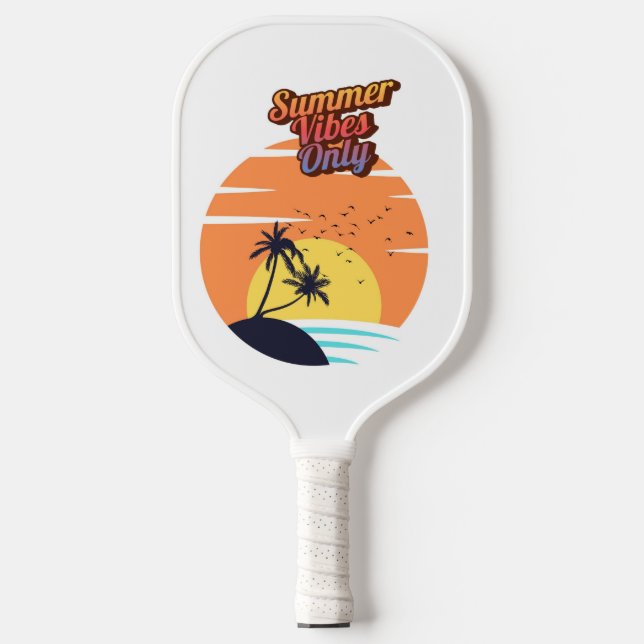 Nur Sommervibes Pickleball Schläger (Vorderseite)