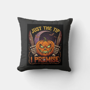 Nur Spitze Prämisse Halloween-Kürbis Blutmesser_1 Kissen
