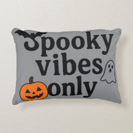 Nur Spooky Vibes 🎃 | Halloween-Sticker Dekokissen