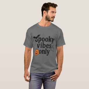 Nur Spooky Vibes 🎃 Halloween-Sticker T-Shirt