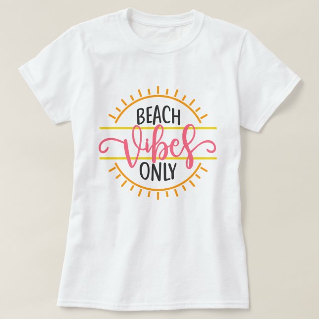 Nur Strand-Ambiente T-Shirt (Design vorne)