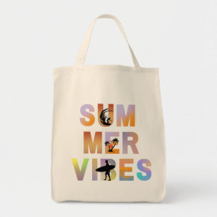 Nur Summer Vibes Tragetasche