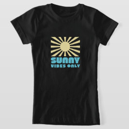 Nur Sunny Vibes - Bold Retro Sunshine Graphic T-Shirt
