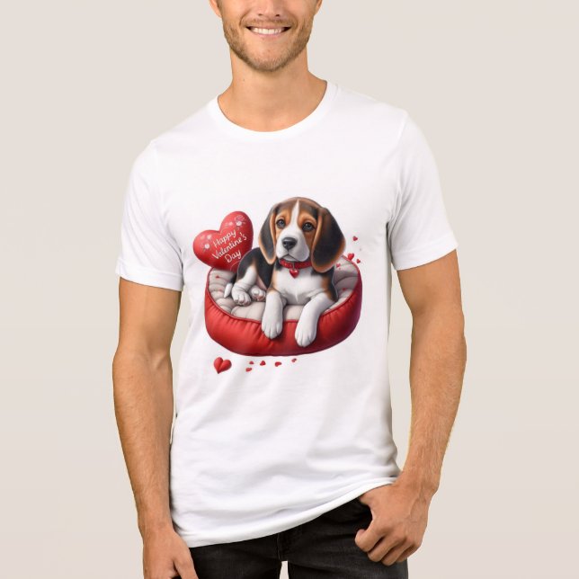 Nur T-Shirt Tri-Blend Shirt (Vorderseite)