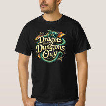 NUR T - Shirt VON DRACHEN UND DUNGEON