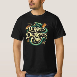NUR T - Shirt VON DRACHEN UND DUNGEON