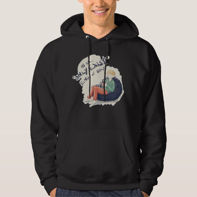 Nur Tag vorhanden Hoodie (Vorderseite)