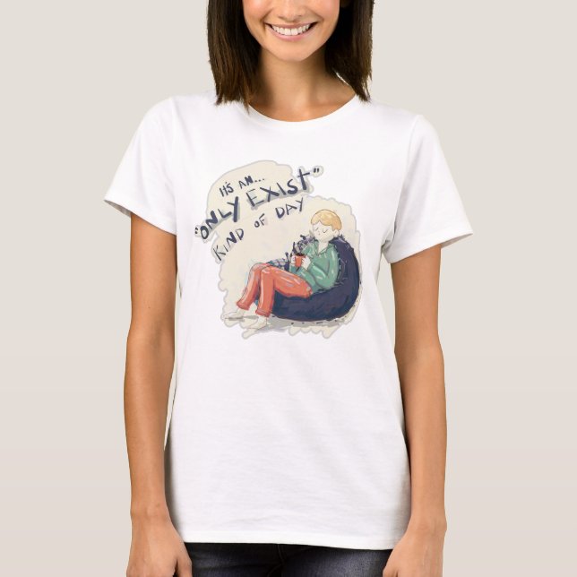 Nur Tag vorhanden T-Shirt (Vorderseite)