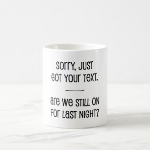 Nur Text Got Kaffeetasse