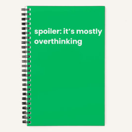 nur überdenken notizbuch