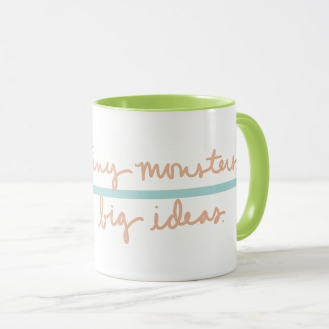 Nur und Solo-Aufkleber Co. Unterschrift Coffee Tas Tasse (VorderseiteRechts)