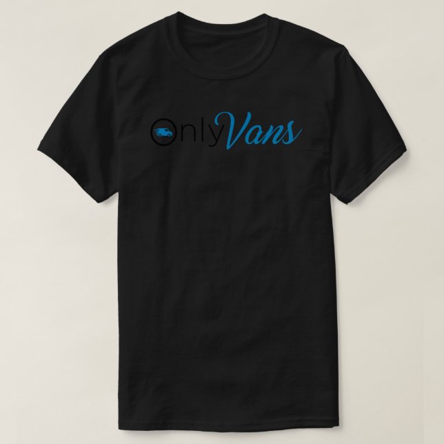 Nur Vans Sticker.png T-Shirt (Design vorne)