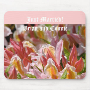 Nur verheiratet! Angepasste Name und Name Mousepad