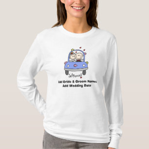 Nur verheiratet individualisierbarer Langschläfer- T-Shirt